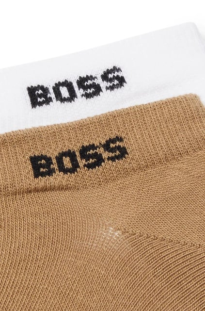 BOSS BOSS Erkek Marka Logolu Rahat Kullanım Dört Mevsim Kahverengi Çorap 50467730-261