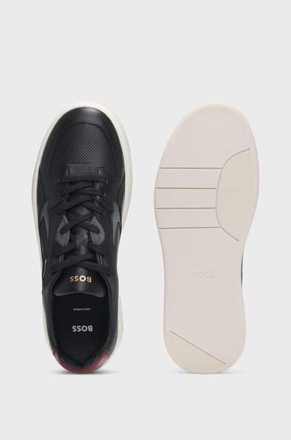 BOSS BOSS Erkek Marka Logolu Rahat Taban Bağıcıklı 006 Sneaker 50522917-006