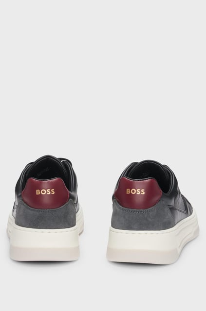 BOSS BOSS Erkek Marka Logolu Rahat Taban Bağıcıklı 006 Sneaker 50522917-006