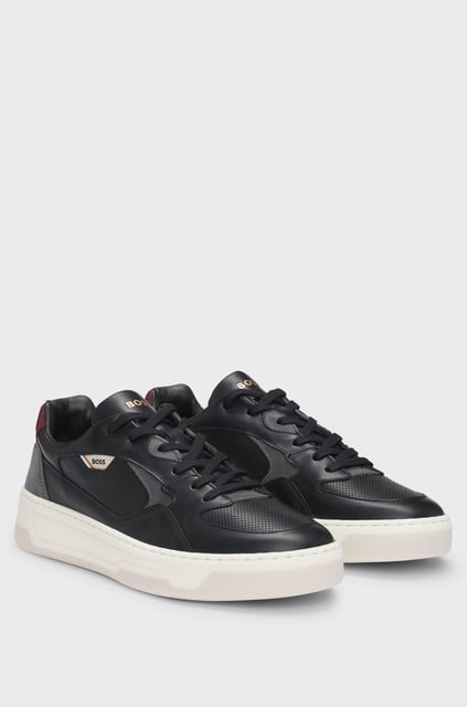 BOSS BOSS Erkek Marka Logolu Rahat Taban Bağıcıklı 006 Sneaker 50522917-006