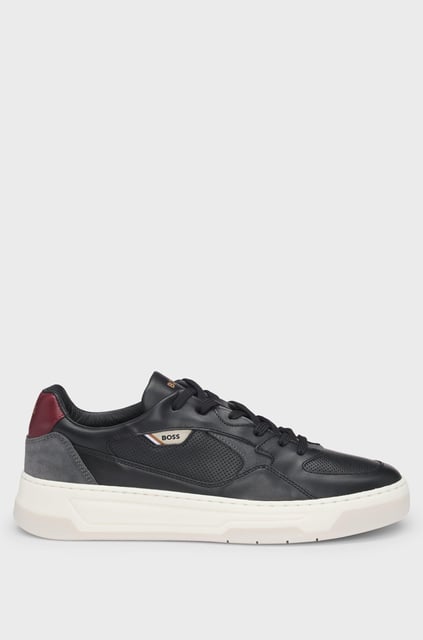 BOSS BOSS Erkek Marka Logolu Rahat Taban Bağıcıklı 006 Sneaker 50522917-006