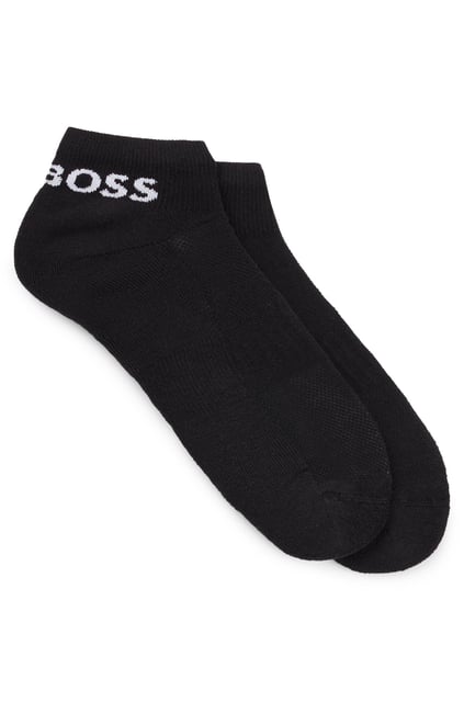 BOSS BOSS Erkek Pamuklu Logolu Dokuma Kumaş Siyah Çorap 50469859-001