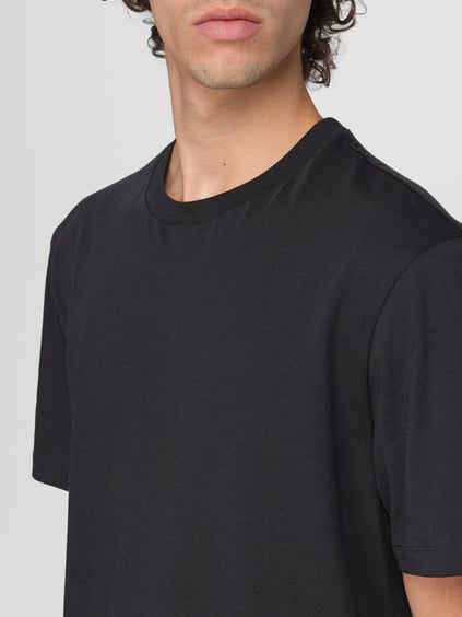 BOSS BOSS Erkek Regular Fit Pamuklu Yuvarlak Yakalı Kısa Kollu Siyah T-Shirt 50468972-001