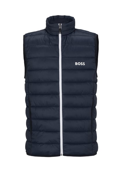 BOSS BOSS Erkek regular fit Uzun Kollu düz Lacivert Mont 50472473-402