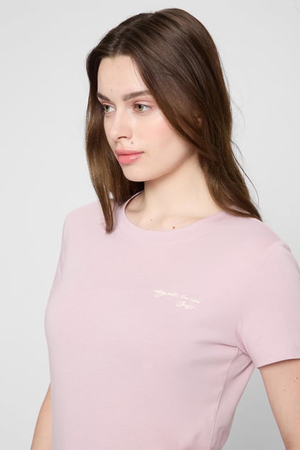 BOSS BOSS Kadın Pembe T-Shirt 50545288-562