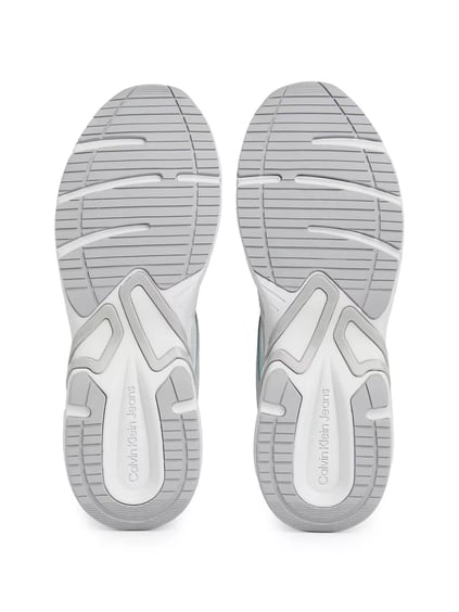 Calvin Klein Calvin Kleın Erkek Bağcıklı Marka Logolu Spor Stil Gri Ayakkabı YM0YM00589-0IR
