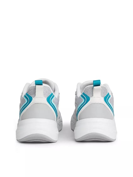 Calvin Klein Calvin Kleın Erkek Bağcıklı Marka Logolu Spor Stil Gri Ayakkabı YM0YM00589-0IR
