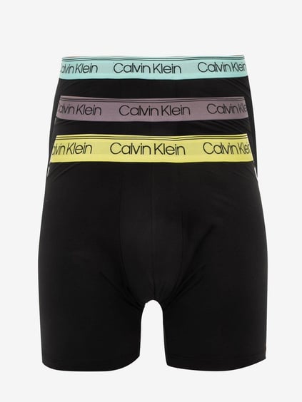 Calvin Klein Calvin Klein Erkek Basic Calvin Klein İmzalı Bel Bantlı Siyah Boxer 000NB2570A-VT5