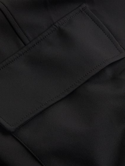CALVIN KLEIN Calvin Kleın Erkek Beli Lastikli Regular Fit Cep Detaylı Kargo Siyah Eşofman Altı J30J326765-BEH