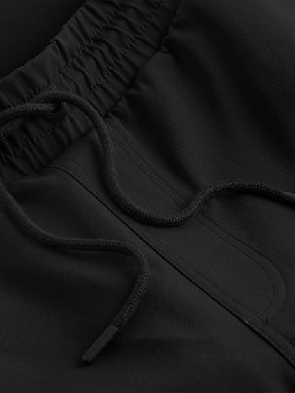 CALVIN KLEIN Calvin Kleın Erkek Beli Lastikli Regular Fit Cep Detaylı Kargo Siyah Eşofman Altı J30J326765-BEH