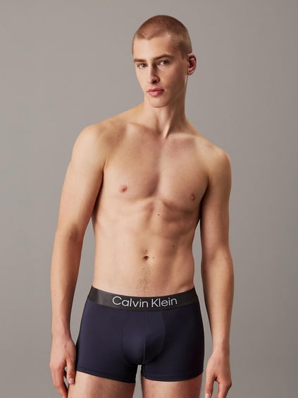 Calvin Klein Calvin Klein Erkek Dar Kalıp Nefes Alabilen Kumaş Logolu Elastik Bel Bantlı 3'lü Çok Renkli Boxer LV00NB4269-VSA