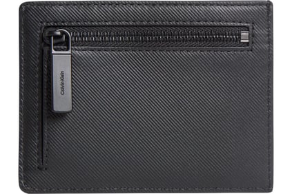 Calvin Klein Calvin Klein Erkek Ekstra Kart Bölmeli Bozuk Para Cepli Deri Siyah Cüzdan K50K512844-BEH
