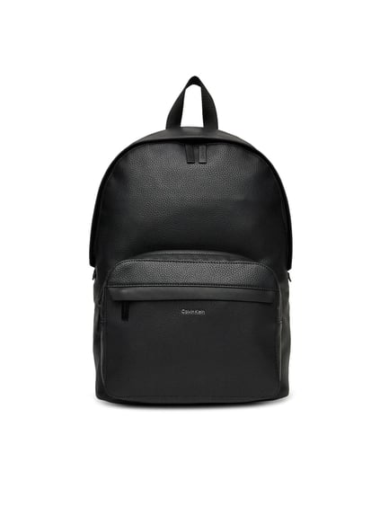 Calvin Klein Calvin Klein Erkek Fermuarlı Dahili Ön Bölmeli Ayarlanabilir Askılı Geniş İç Hacimli Siyah Sırt Çantası LV04D3081G-UB1