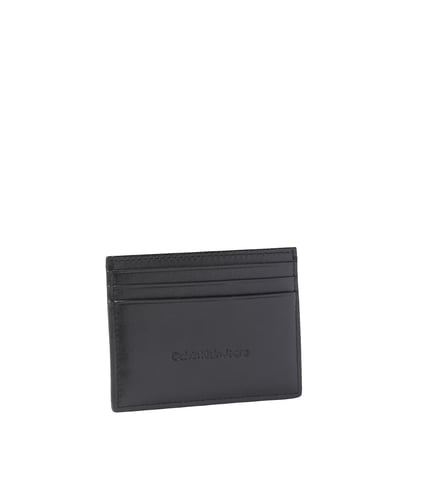 Calvin Klein Calvin Klein Erkek Fermuarlı ve Ana Para Bölmeli CK Logo Düğmeli Deri Siyah Cüzdan LV04G1081G-UB1