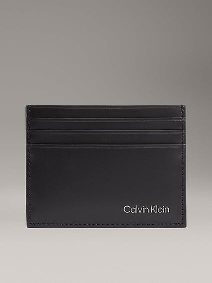 Calvin Klein Calvin Klein Erkek Kartlık Bölmeli Deri Siyah Cüzdan LV04D1104G-UB1