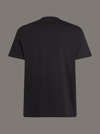 Calvin Klein Calvin Klein Erkek Logolu Bisiklet Yaka Kısa Kol Standart Siyah T-Shirt LV040EM286-UB1