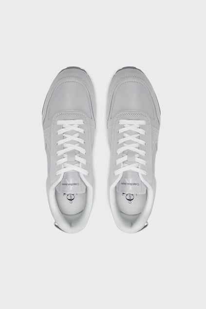 CALVIN KLEIN Calvin Kleın Erkek Marka Logolu Rahat Taban Bağıcıklı Gri Sneaker YM0YM00624-P0Q