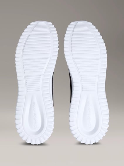 Calvin Klein Calvin Klein Erkek Orta Kalın Fileli Kumaş Yuvarlak Burun Rahat Taban Siyah Sneaker YM0YM01285-0GM