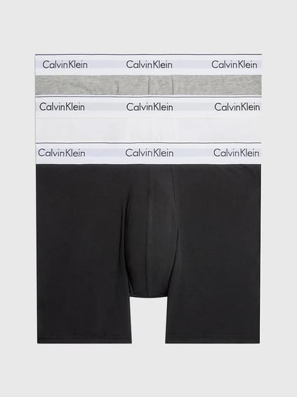 Calvin Klein Calvin Kleın Erkek Pamuklu Logolu Lastikli Normal Bel Çok Renkli BOXER 000NB2381A-MP1