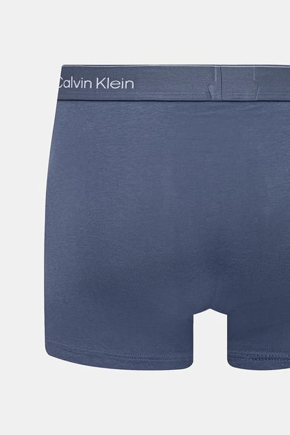 Calvin Klein Calvin Klein Erkek Pamuklu Beli Lastikli Slim Fit 3'lü Paket Çok Renkli Boxer LV00NB4394-VQN