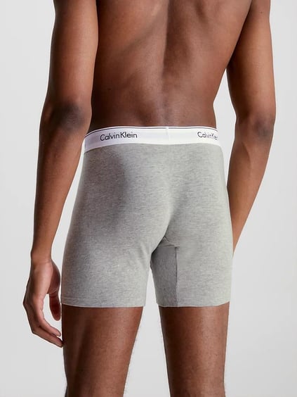 Calvin Klein Calvin Kleın Erkek Pamuklu Logolu Lastikli Normal Bel Çok Renkli BOXER 000NB2381A-MP1