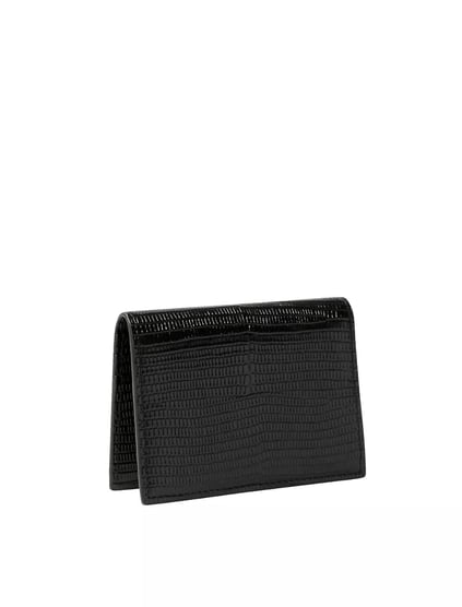 Calvin Klein Calvin Klein Erkek Parlak Dış Yüzeyli Yatay Çizgi İşlemeli Deri Siyah Cüzdan LV04D1101G-UB1