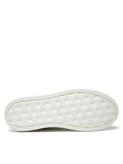Calvin Klein Calvin Kleın Erkek Rahat Düz Taban Deri Siyah Sneaker YM0YM01253-0GM