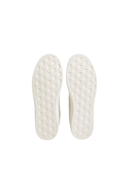CALVIN KLEIN Calvin Kleın Erkek Rahat Taban Nefes Alabilir Üst Yüzey Düşük Bilekli Beyaz Sneaker YM0YM01160-0LH