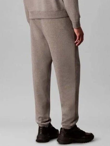 Calvin Klein Calvin Klein Erkek Rahat Kalıp Beli ve Paçası Lastikli %100 Pamuklu Gri Eşofman Altı LV04RD241G-P7E