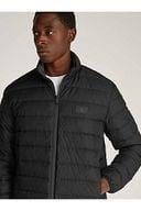 Calvin Klein Calvin Kleın Erkek Regular Fit Uzun Kollu Dik Yaka Kapitoneli Siyah Ceket J30J326716-BEH