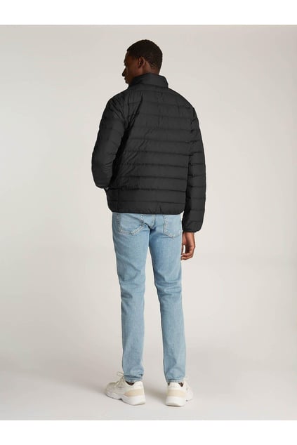 Calvin Klein Calvin Kleın Erkek Regular Fit Uzun Kollu Dik Yaka Kapitoneli Siyah Ceket J30J326716-BEH