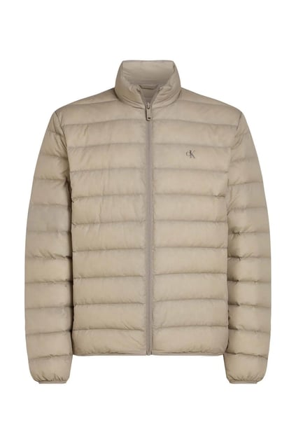 Calvin Klein Calvin Kleın Erkek Regular Fit Uzun Kollu Dik Yaka Kapitoneli Gri Ceket J30J326716-PEO