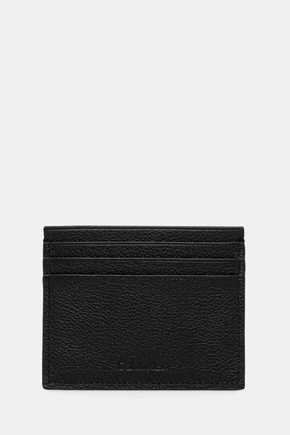 Calvin Klein Calvin Klein Erkek RFID Korumalı Logo Kabartmalı Deri Siyah Cüzdan LV04D1100G-UB1