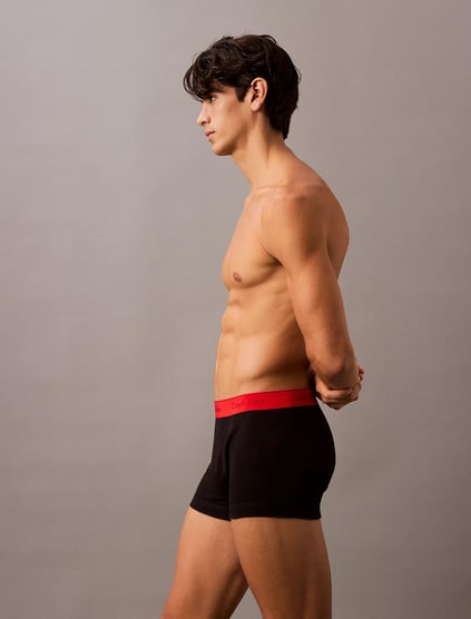 Calvin Klein Calvin Klein Erkek Slim Fit Beli Lastikli Logo Yazılı Siyah Boxer 000NB4002A-VQJ