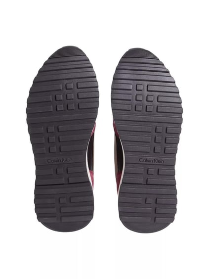 Calvin Klein Calvin Klein Erkek Süet Detaylı Rahat Taban Kahverengi Sneaker HM0HM01714-0HR