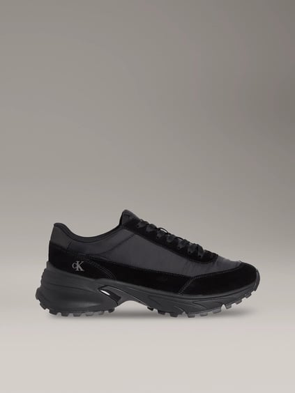 Calvin Klein Calvin Klein Erkek Yüksek Rahat Taban Deri Siyah Sneaker YM0YM01292-0GJ