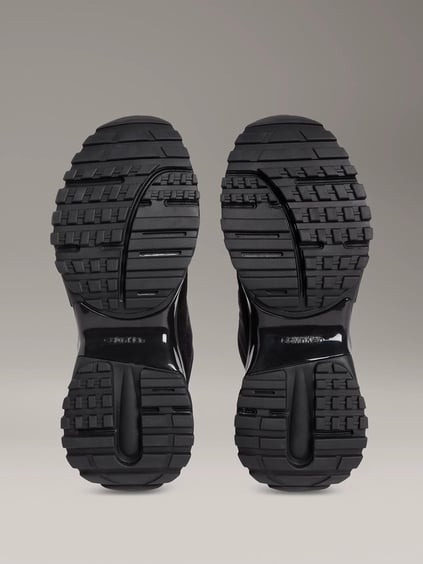 Calvin Klein Calvin Klein Erkek Yüksek Rahat Taban Deri Siyah Sneaker YM0YM01292-0GJ