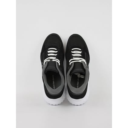 CALVIN KLEIN Calvin Kleın Erkek Yüksek Rahat Taban Deri Siyah Sneaker YM0YM01145-0GP