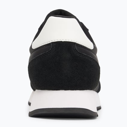 Calvin Klein Calvin Klein Erkek Yuvarlak Burun Lamine Deri Bağlamalı Orta Kalın Topuk Siyah Sneaker YM0YM01325-0GM