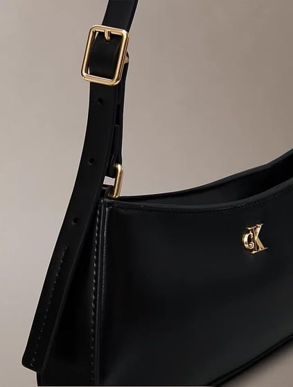 Calvin Klein Calvin Klein Kadın Ayarlanabilir Askılı CK Logolu Siyah Omuz Çantası LV04F3170G-YIH