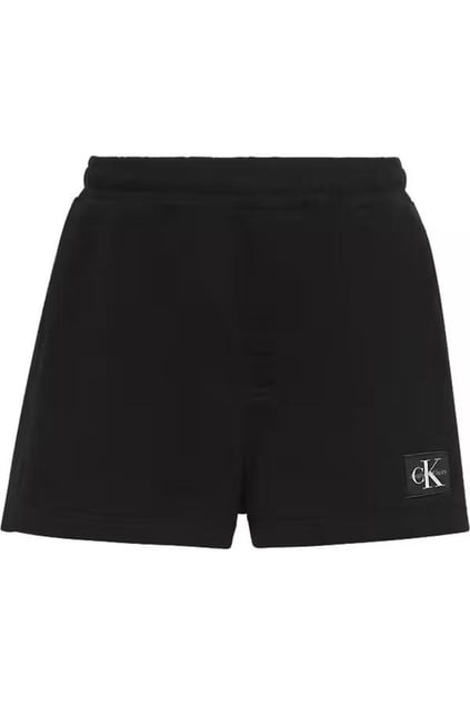 Calvin Klein Calvin Klein Kadın Beli Lastikli Pamuklu CK Logolu Siyah Şort LV047C250G-UB1