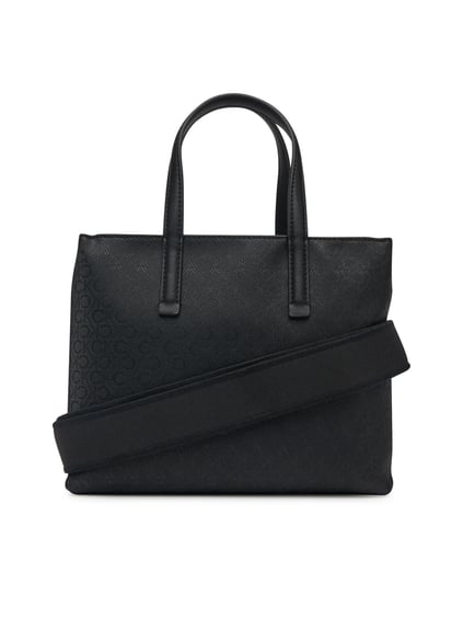 Calvin Klein Calvin Klein Kadın Çıkarılabilir Omuz Askılı Fermuarlı CK Monogram Dokulu Siyah Omuz Çantası K60K613023-BEH