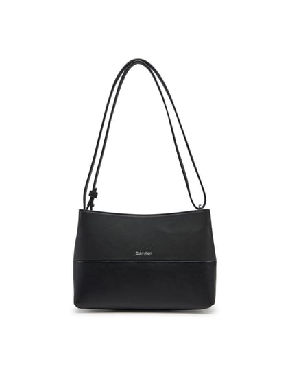 Calvin Klein Calvin Klein Kadın Deri Askı Ayarlanabilir Calvin Klein Yazılı Siyah Omuz Çantası K60K613009-BEH