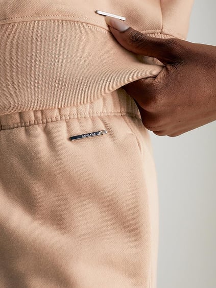 Calvin Klein Calvin Kleın Kadın Dokuma Kumaş  Normal Bel  Düz Model Gri Eşofman Altı K20K206755-PAW