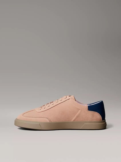 Calvin Klein Calvin Klein Kadın Düşük Bilekli Rahat Taban Deri Pembe Sneaker HW0HW02683-09T