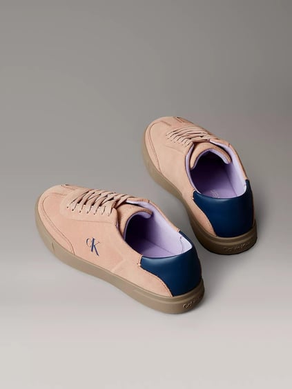 Calvin Klein Calvin Klein Kadın Düşük Bilekli Rahat Taban Deri Pembe Sneaker HW0HW02683-09T