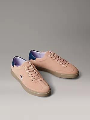Calvin Klein Calvin Klein Kadın Düşük Bilekli Rahat Taban Deri Pembe Sneaker HW0HW02683-09T