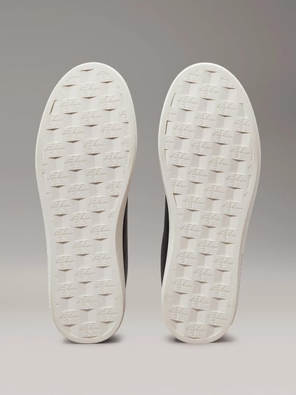 Calvin Klein Calvin Kleın Kadın Düz Taban Logo Baskılı Rahat Spor Stil Siyah Sneaker YW0YW01444-0GO