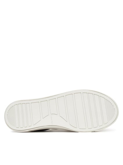 Calvin Klein Calvin Klein Kadın Kauçuk Taban Hakiki Deri Düz Topuk Siyah Sneaker HW0HW02471-0GL