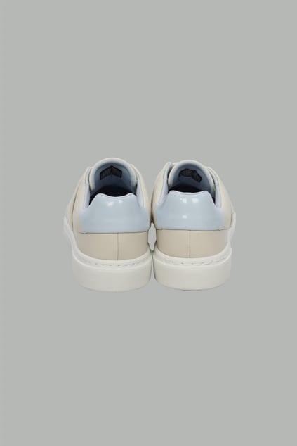 Calvin Klein Calvin Klein Kadın Kauçuk Taban Hakiki Deri Düz Topuk Bej Sneaker HW0HW02471-0F6